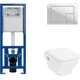 Комплект инсталляция с унитазом Hansgrohe S-IN-MZ-LINK_PROS-BU-COR/WhHGSET001 цвет белый