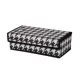 Короб Handy home Пепита 16x10x32 см нетканый цвет черный