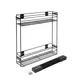 Подставка для бутылок Lemax prof VK-02-150BL 11x47x45 см Сталь цвет черный