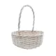 Корзина подарочная Natural House ZX-03L овальная 34x25x14 см ива белый