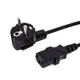 Кабель питания Filum FL-PC16-EU-C13-1M 3x1 1 м 10 A цвет черный