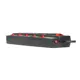 Сетевой фильтр Filum FL-SPL5-1.8M-BL 3x0.75 1.8 м 5 розеток с заземлением и шторкой 2500 Вт выключатель цвет черный