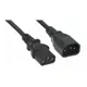 Кабель питания Filum FL-PC-C13/C14-C3-1.8-BK ПВС-АП 3x1.5 18 м 10 A цвет черный