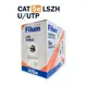 Кабель витая пара Filum U/UTP Cat 5e 4 пары FL-PF-5E-UUTP4-24AWG-LSZH-305-GY медь 305 м