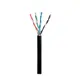 Кабель витая пара Filum U/UTP Cat 5e FL-PF-5E-UUTP4-24AWG-PE-305-BK медь 305 м