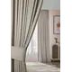 Комплект штор на шторной ленте блэкаут Colore Caldo 6007/Бежевый, 270x500 см