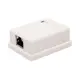 Розетка компьютерная накладная Filum Krone FL-NA-SOCKET5E-3 RJ45 Cat 5E цвет белый