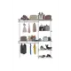 Гардеробная система Практик home Optima G150 450x2050x45 см цвет белый