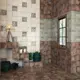 Керамическая плитка Mainzu PT02485 20x20см цвет коричневый;темно-коричневый