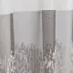 Тюль 1 п/м Полоска жаккард 280 см с утяжелителем цвет коричневый