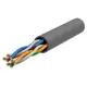 Кабель витая пара ITK U/UTP cat 5e 4x2x24 AWG LSZH цвет серый