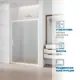 Душевая дверь Gutewetter 1199301005 170см эффект стекла матовый раздвижной