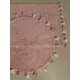 Коврик декоративный Lillaland Colorful Pink Ø140 см хлопок