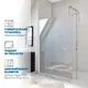 Душевая перегородка Gutewetter 1393710379 76x191см белый профиль