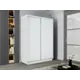 Шкаф-купе Мебельная компания е1 1EED_120_B 220x120х60 см 7 полок лдсп цвет белый снег