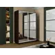 Шкаф-купе Мебельная компания е1 1EEKD_160_V 220x160х60 см ЛДСП 7 полок цвет венге