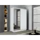 Шкаф-купе Мебельная компания е1 220x140х60 см 7 полки лдсп цвет белый снег
