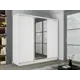 Шкаф-купе Мебельная компания е1 1EMT1_210_B 220x210х60 см ЛДСП 9 полок цвет белый снег
