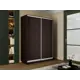 Шкаф-купе Мебельная компания е1 45EED_140240_V 240x140х45 см ЛДСП 7 полок цвет венге