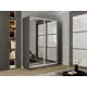 Шкаф-купе Мебельная компания е1 45EEKD_140240_DM 240x140х45 см 7 полок лдсп цвет серый диамант