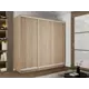Шкаф-купе Мебельная компания е1 45EET_240240_S 240x240х45 см ЛДСП 9 полок цвет сонома