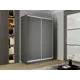 Шкаф-купе Мебельная компания е1 45WEET_180240_DM 240x180х45 см 9 полок лдсп цвет серый диамант
