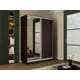 Шкаф-купе Мебельная компания е1 45WEMT_180_V 220x180х45 см 9 полок лдсп цвет венге