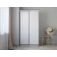 Шкаф-купе Мебельная компания е1 HE_B 220x120х60 см ЛДСП 3 полок цвет белый снег