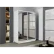Шкаф-купе Мебельная компания е1 WEEKT_180240_B 240x180х60 см 9 полок лдсп цвет белый снег