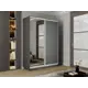 Шкаф-купе Мебельная компания е1 WEMT_180_DM 220x180х60 см 9 полок лдсп цвет серый диамант