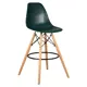 Барный стул Dobrin DSW Bar LMZL 56x108x56 см полипропилен цвет темно-зеленый