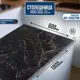 Столешница Artmebellux 180x60x2.5 см ЛДСП цвет мрамор марквина черный