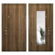Входная дверь Такт-тайм Эталон Плюс 4 правый 220x100см цвет дуб крафт табачный/дуб крафт табачный с зеркалом