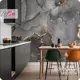 Фотообои флизелиновые с виниловым покрытием 300x270 см Мрамор Флюид Разводы