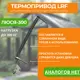 Автомат для проветривания теплиц термопривод LRF 300