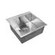 Мойка для кухни Wisent WGS35050/W02-114 50x50 см глубина чаши 22 см нержавеющая сталь цвет сатин