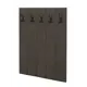 Вешалка настенная 5 крючков 100x120x9.7 см цвет коричневый