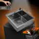 Мойка для кухни Wisent WS35040B/W02-114B/W405B 50x40 см глубина чаши 22 см нержавеющая сталь цвет графит