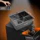 Мойка для кухни Wisent WS35044B/W02-114B 50x44 см глубина чаши 22 см нержавеющая сталь цвет графит