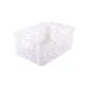 Корзина Leaves 18.6x10x25.8 см полипропилен цвет молочный