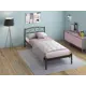Кровать Стиллмет Оптима 90 x 77.5 x 206 см металл цвет черный