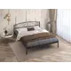 Кровать Стиллмет Оптима 165 x 77.5 x 206 см металл цвет черный