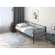 Кушетка Стиллмет Шарм 200x90 см черный 500102