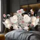 Люстра потолочная Lucia Tucci FIORI Fiori di rose 114.8, 8 ламп, цвет белый
