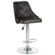 Барный стул Dobrin Joseph LM 48x110x54 см искусственная кожа цвет черный