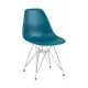 Кухонный стул Dobrin DSR LMZL 46x46x53.5 см полипропилен цвет бирюзовый