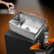 Мойка для кухни Wisent WS36045/W02-114 45x60 см глубина чаши 22 см нержавеющая сталь цвет сатин