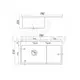 Мойка для кухни Wisent WS37851-L/W02-114 51x78 см глубина чаши 21 см нержавеющая сталь цвет сатин