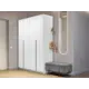 Шкаф распашной Мебельная компания е1 LCKS2_G_1600_DM 162x220x52.5 см ЛДСП цвет белый снег