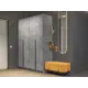 Шкаф распашной Мебельная компания е1 LCKSb_1000_S 162x220x52.5 см ЛДСП цвет бетон
